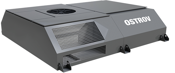 Air conditioning system for passenger carriages